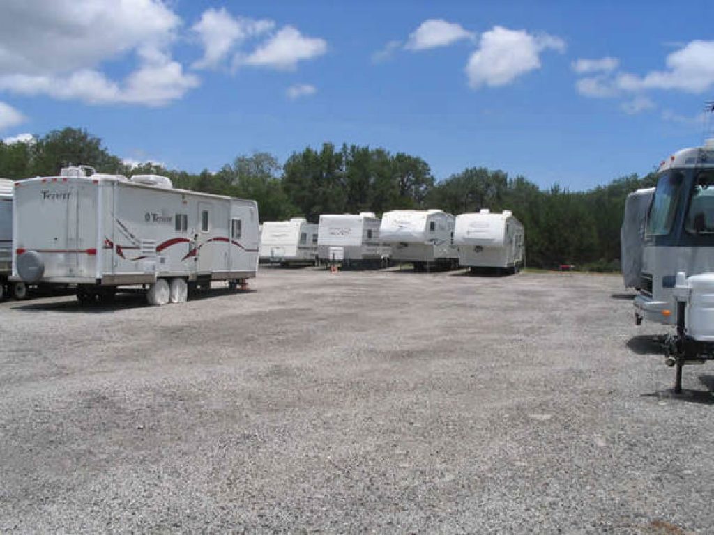 photo of rv storage area