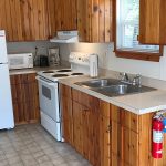 kitchen an sink in cabin